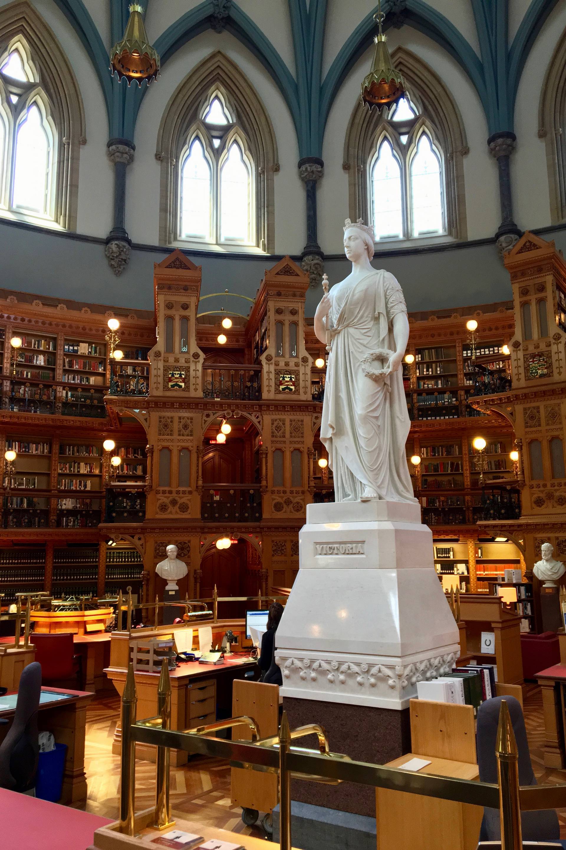 parliament library visit